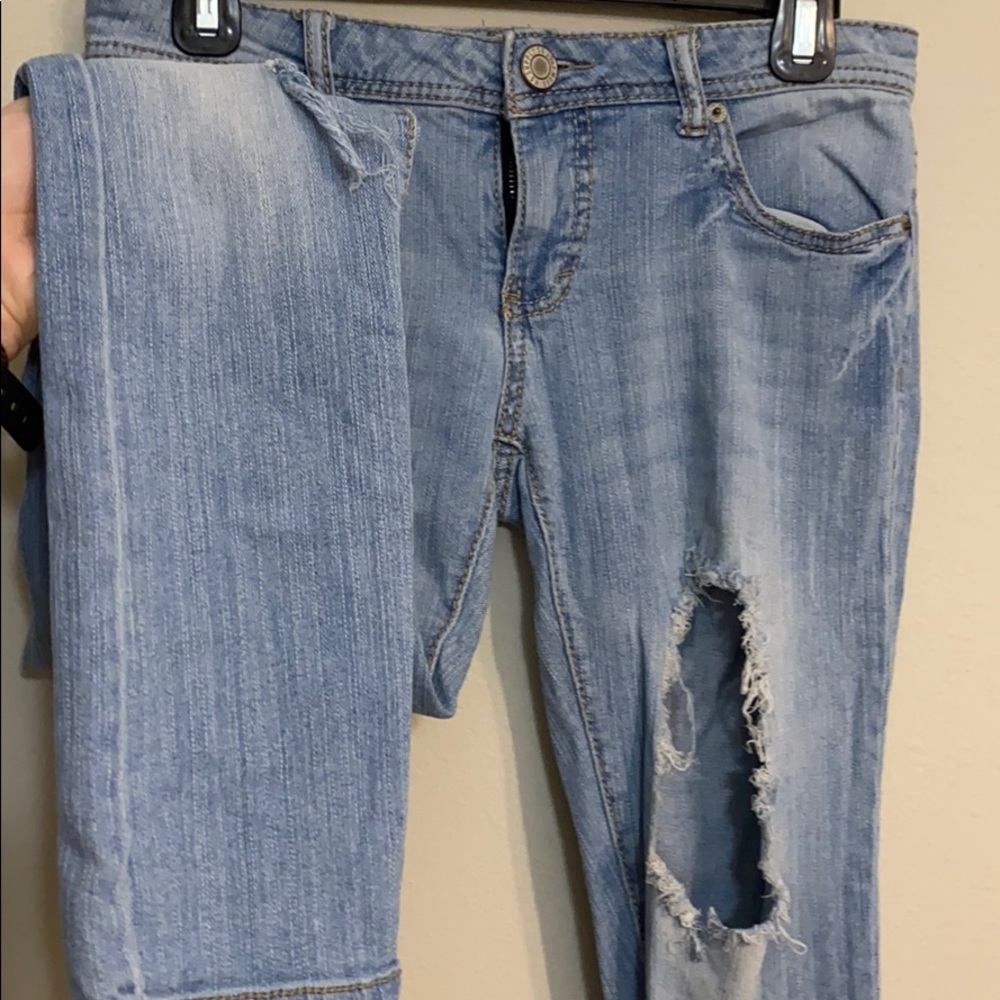 Blue Ripped Jeans - Picture 2 of 5